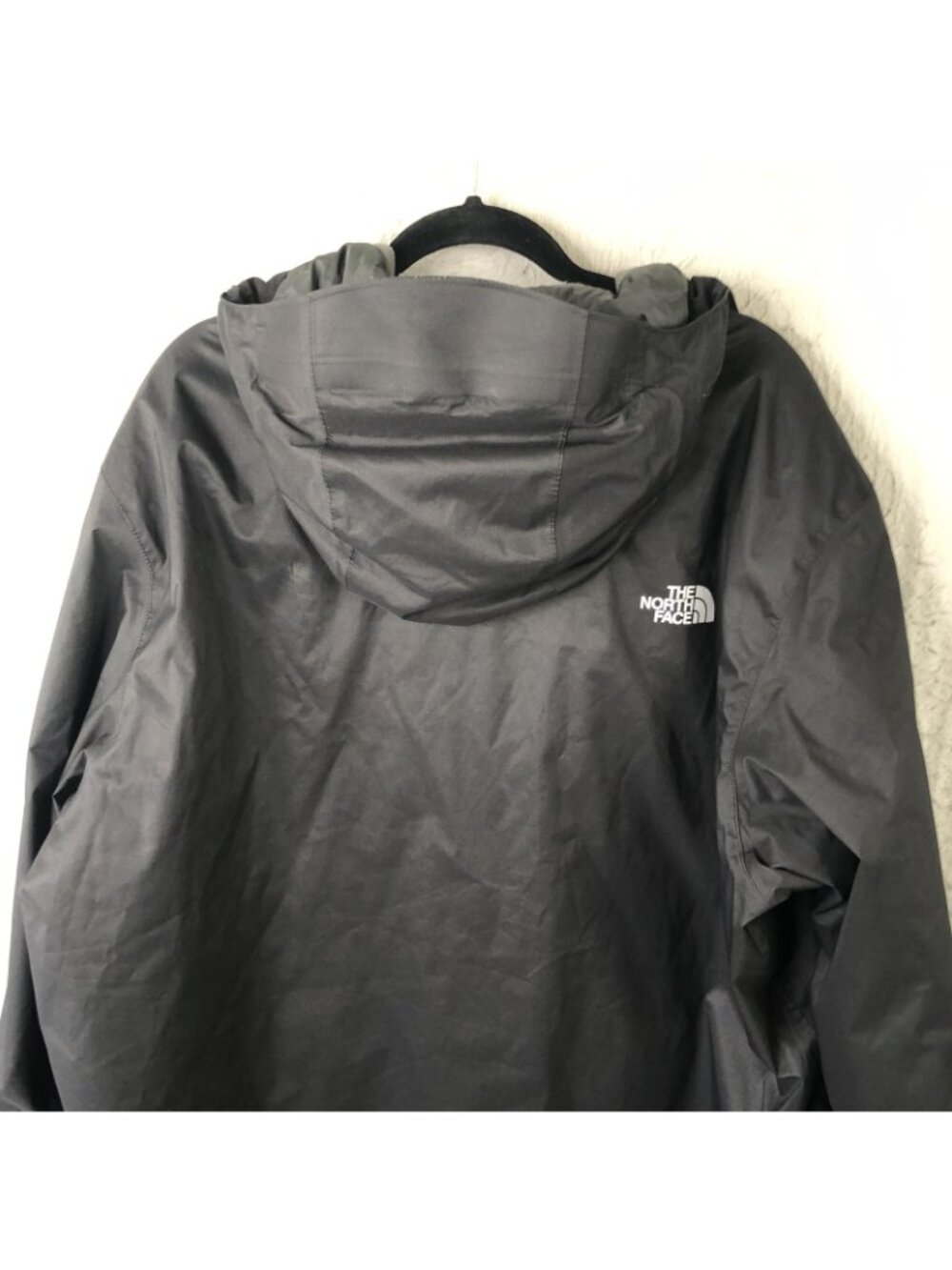 The North Face Jacket Mens 2XL Black DryVent Hooded Waterproof Insulated Quest - Picture 13 of 16
